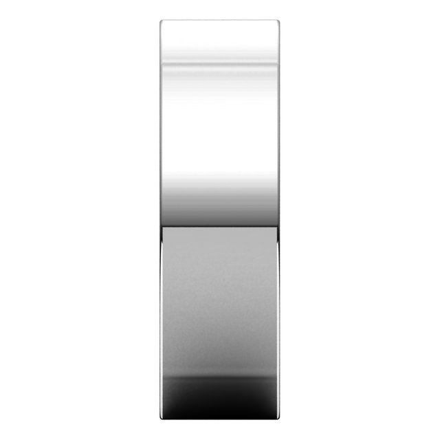 Platinum 6 mm Square Comfort Fit Wedding Band 4