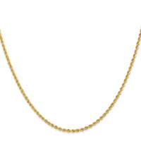 Leslie's 14K 2mm Solid Regular Rope Chain
