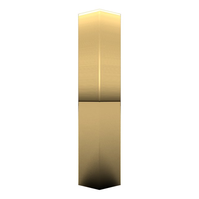 18K Yellow Gold 5 mm Knife Edge Comfort Fit Wedding Band 4