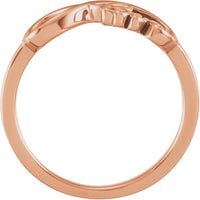 14K Rose Love Infinity-Inspired Ring 2