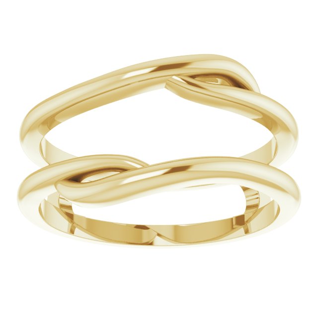 14K Yellow Ring Guard