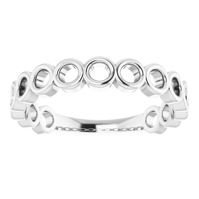 Sterling Silver Stackable Ring 3