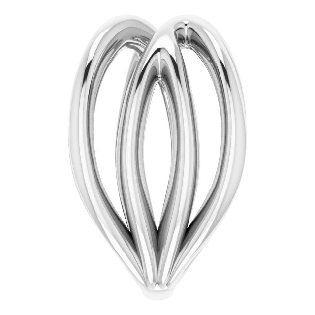 Sterling Silver Negative Space Ring 4