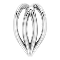 Sterling Silver Negative Space Ring 4