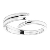 Sterling Silver Bypass Ring 3