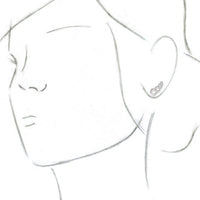 Sterling Silver Geometric Ear Climbers 3