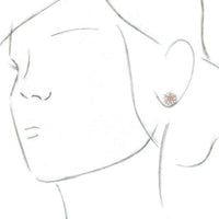 14K Rose 1 CTW Diamond Earrings 3