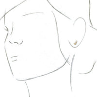 14K Yellow 1/4 CTW Diamond Earring Climbers 3