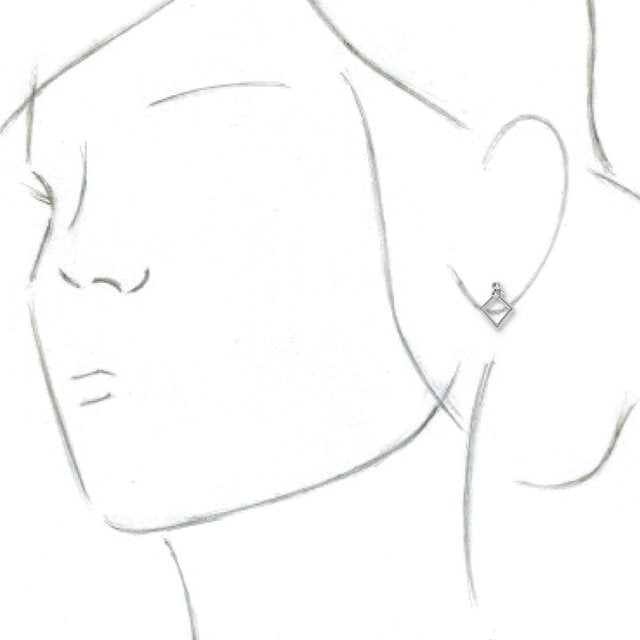 Sterling Silver Geometric Earrings 3