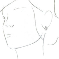Sterling Silver Geometric Earrings 3