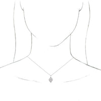 Sterling Silver Beaded Disc 16-18" Necklace 3