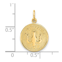 14k Confirmation w/Dove Medal Charm