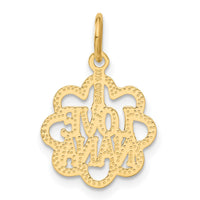 14k I LOVE NANA Charm
