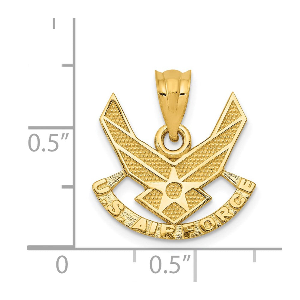 14k U. S. AIR FORCE Pendant