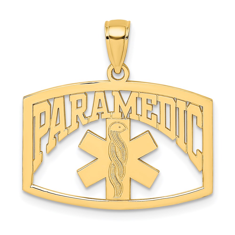 14k PARAMEDIC Charm