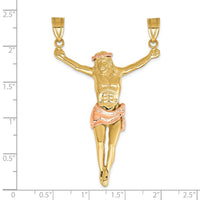 14k Two-tone Corpus Pendant