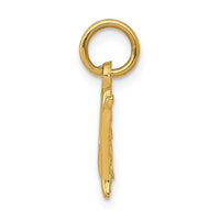14k Polished MOM with Cross Charm