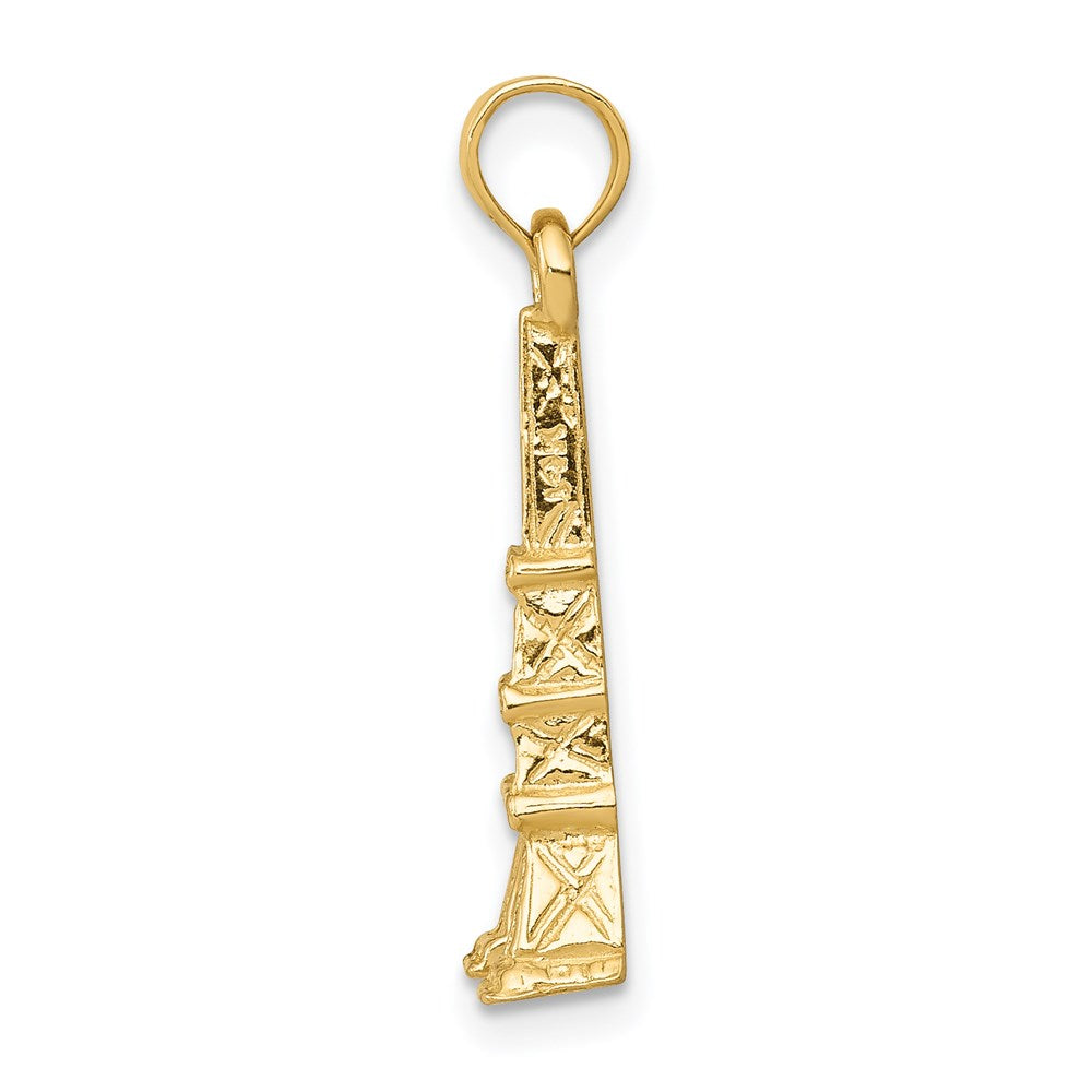 14k Eiffel Tower Pendant