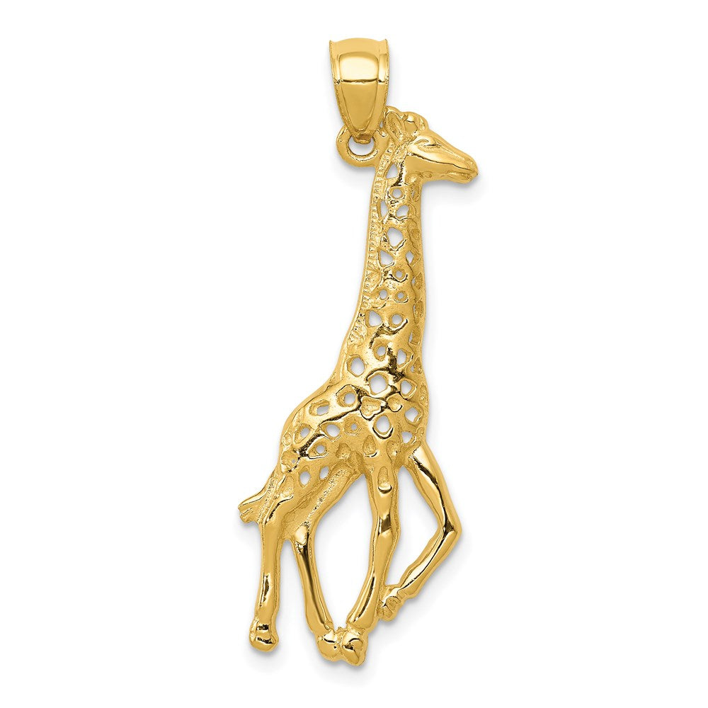 14k Giraffe Pendant
