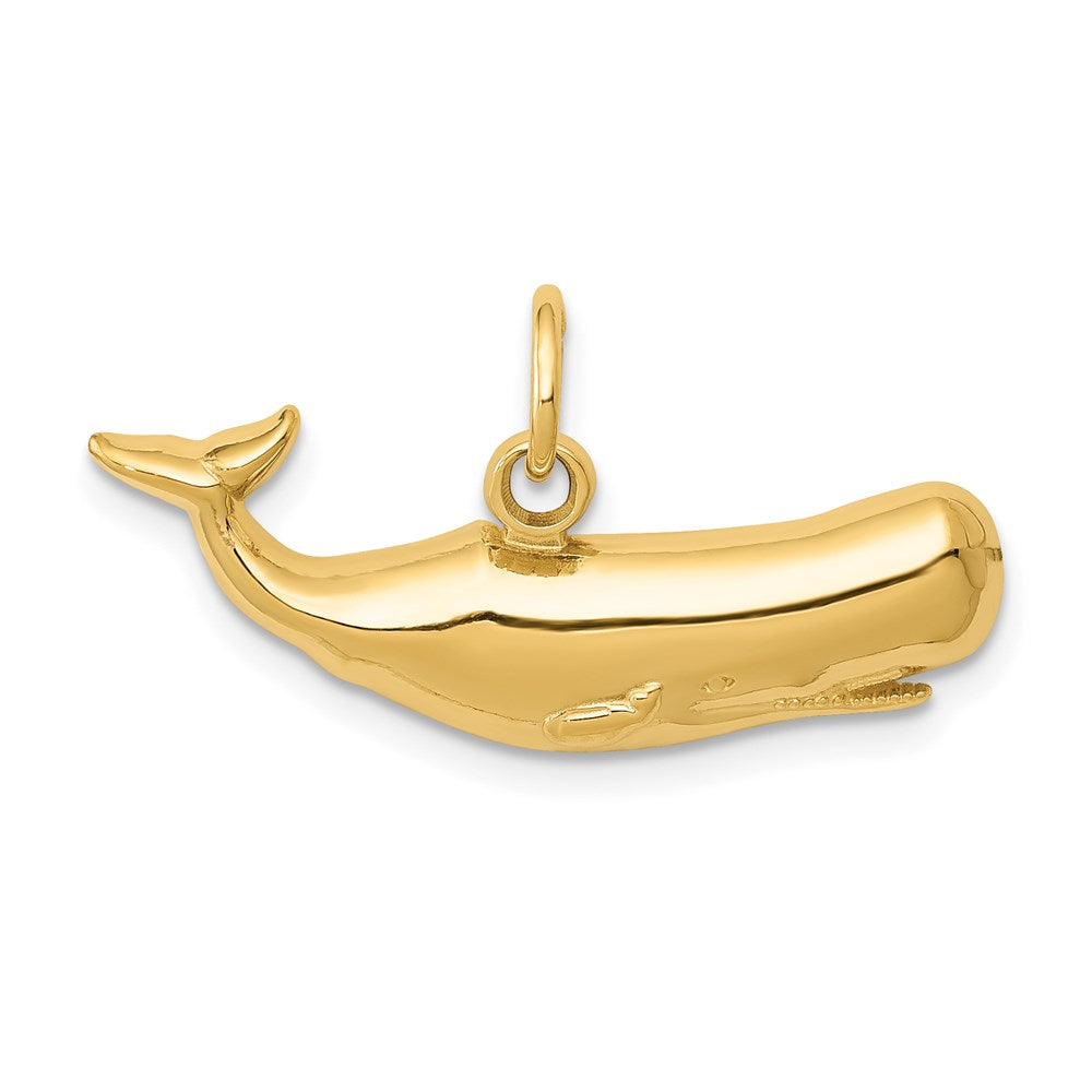 14k Sperm Whale Charm 1