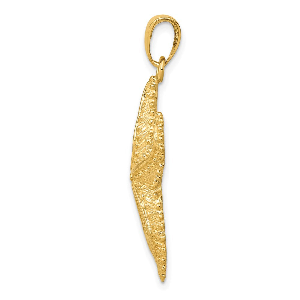 14K Starfish Pendant 2