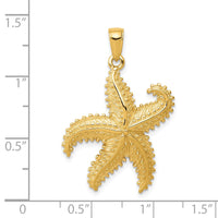14K Starfish Pendant 3