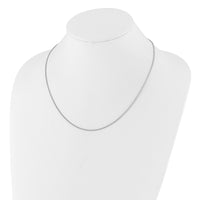 Sterling Silver Adjustable 1.5mm Spiga Chain