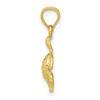 14K Turtle Pendant 2