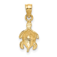 14K Turtle Pendant 3
