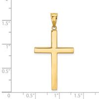 14K Latin Cross Pendant