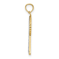14K Enamel 1st PLACE Ribbon Charm