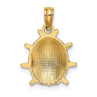 14KEnameled Ladybug Charm