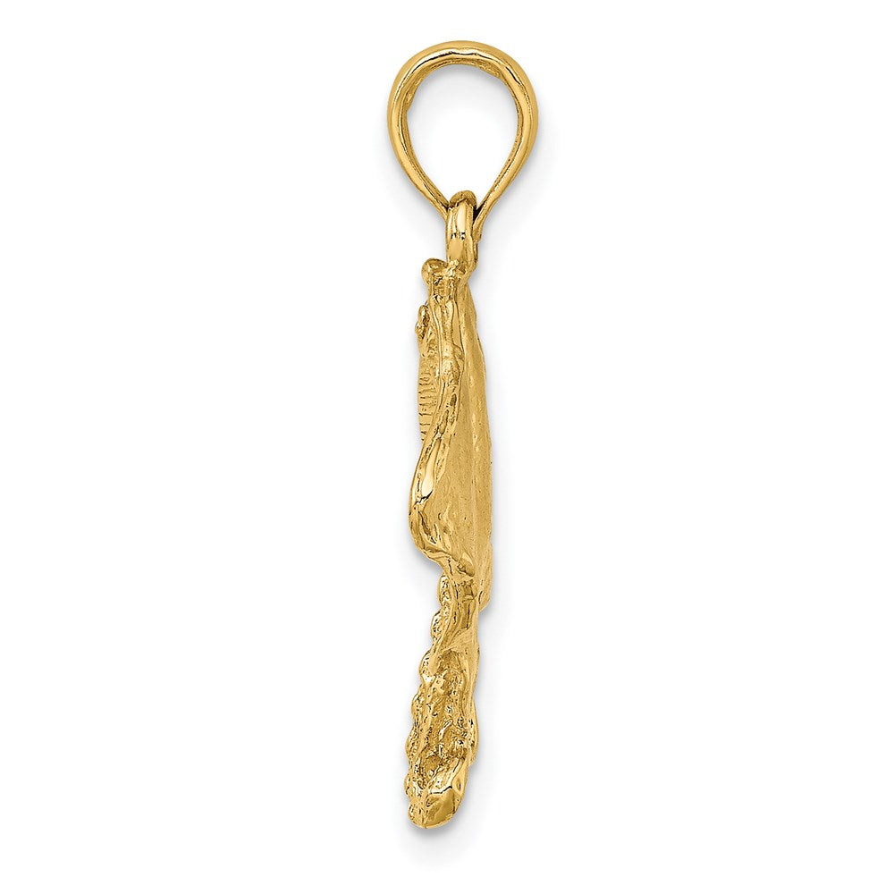 14K Stingray Charm 2