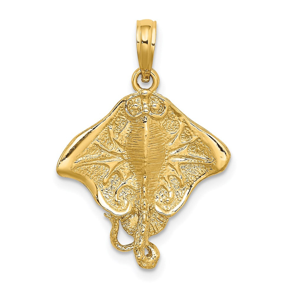 14K Stingray Charm 1