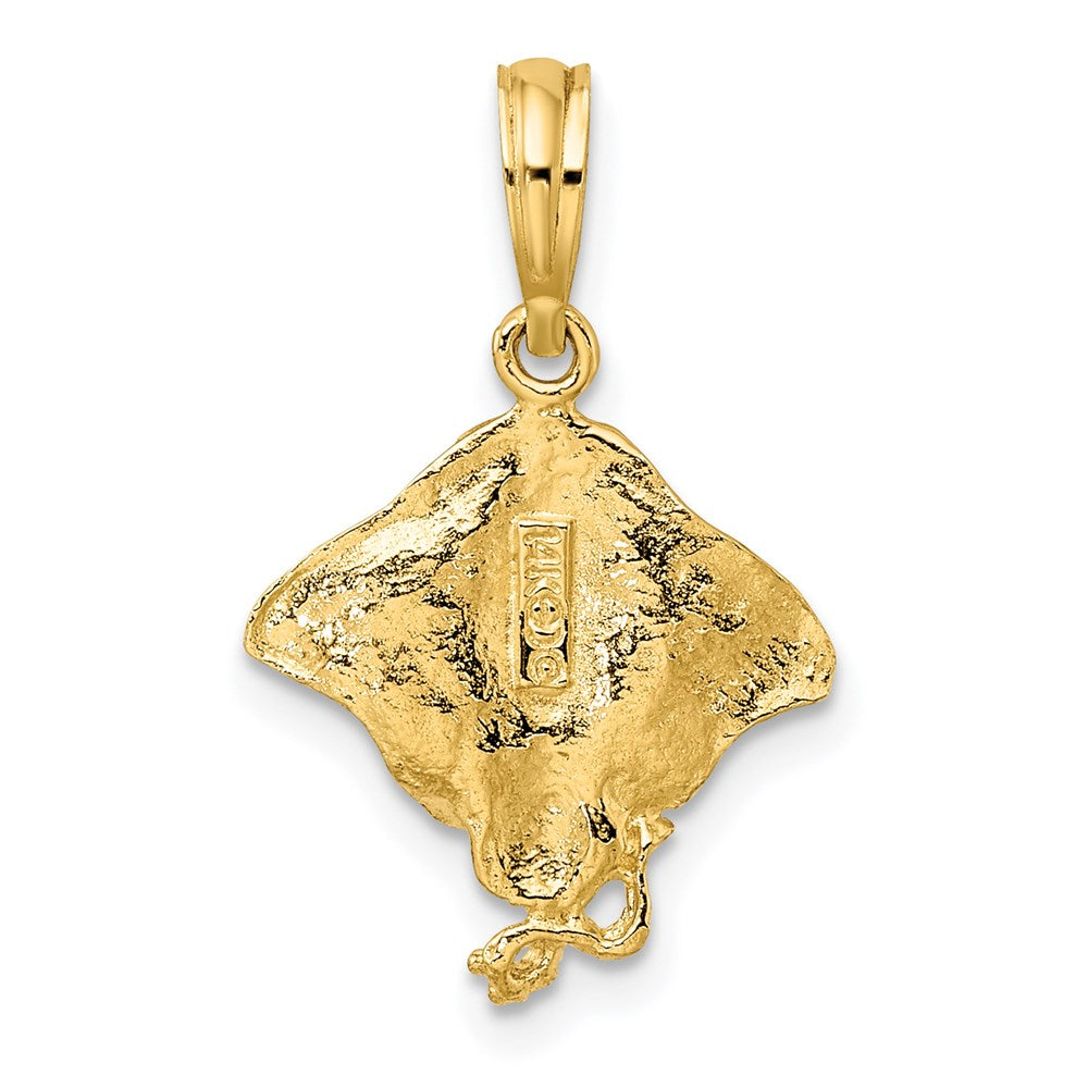 14K Stingray Charm 4