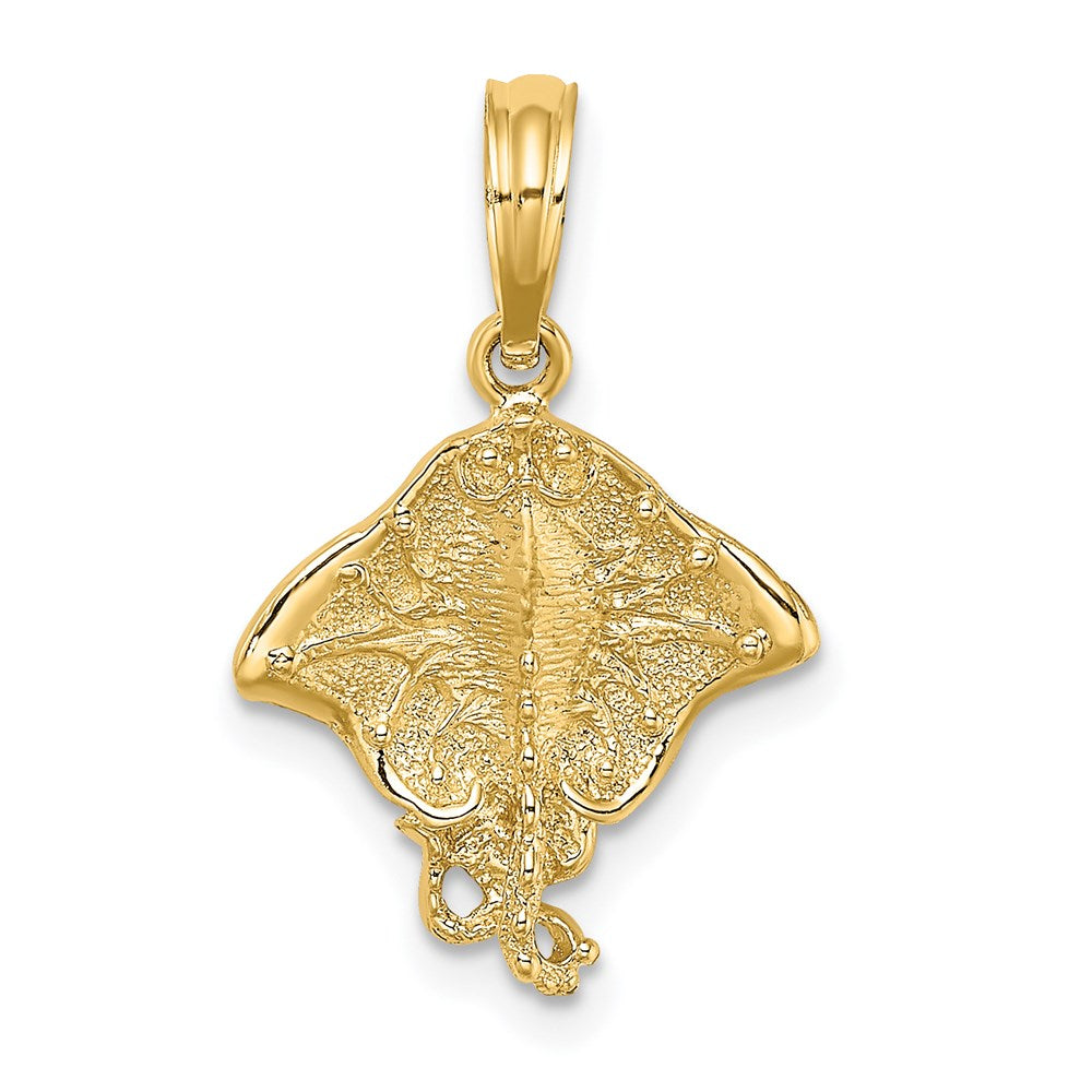 14K Stingray Charm 1