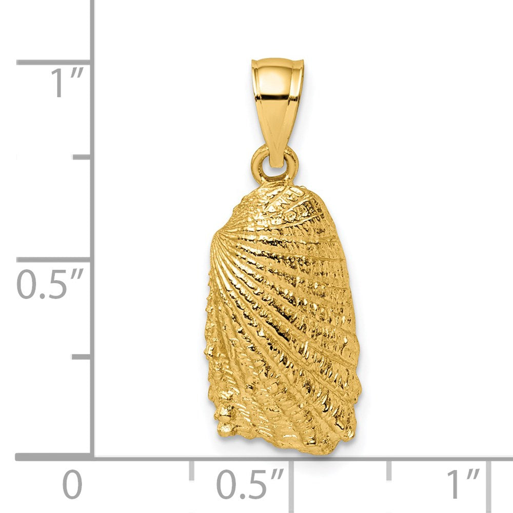 14K Shell Charm