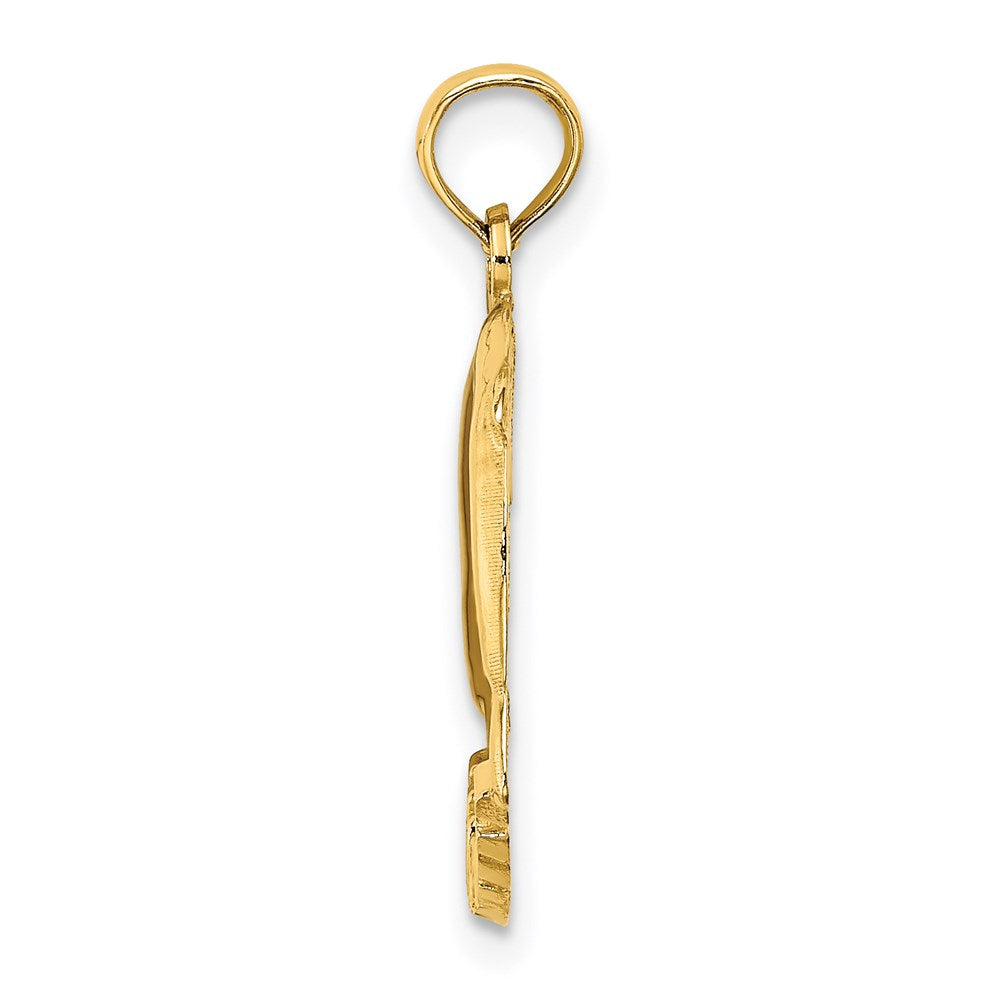 14K JAMAICA w/Dolphins Charm 2