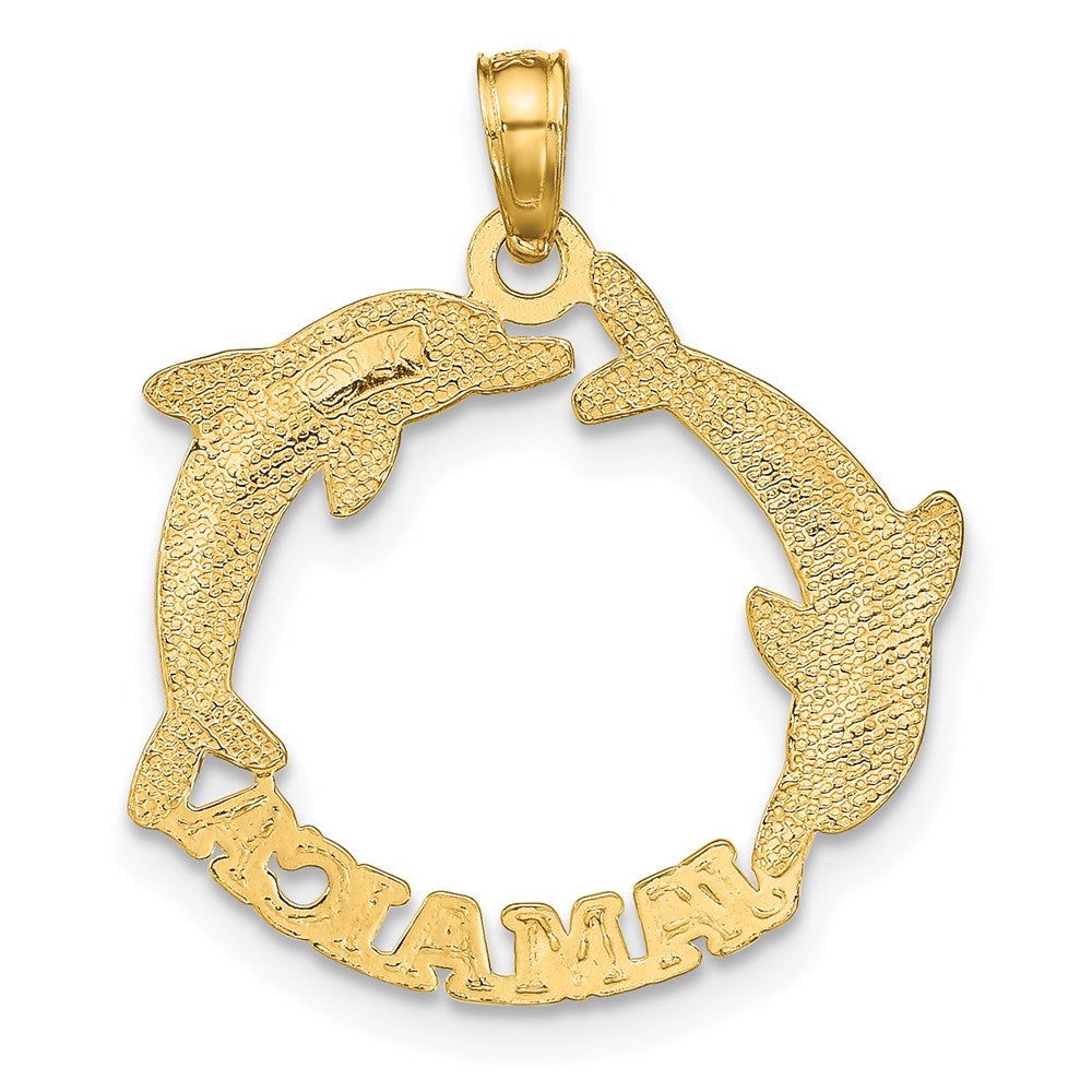 14K JAMAICA w/Dolphins Charm 3