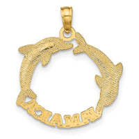14K JAMAICA w/Dolphins Charm 3