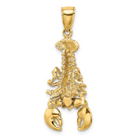 14K Moveable Lobster Charm 3
