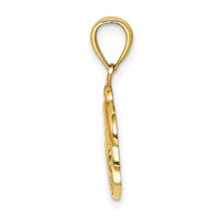 14K 2-D ST. MARTIN Under Dolphin Charm 2