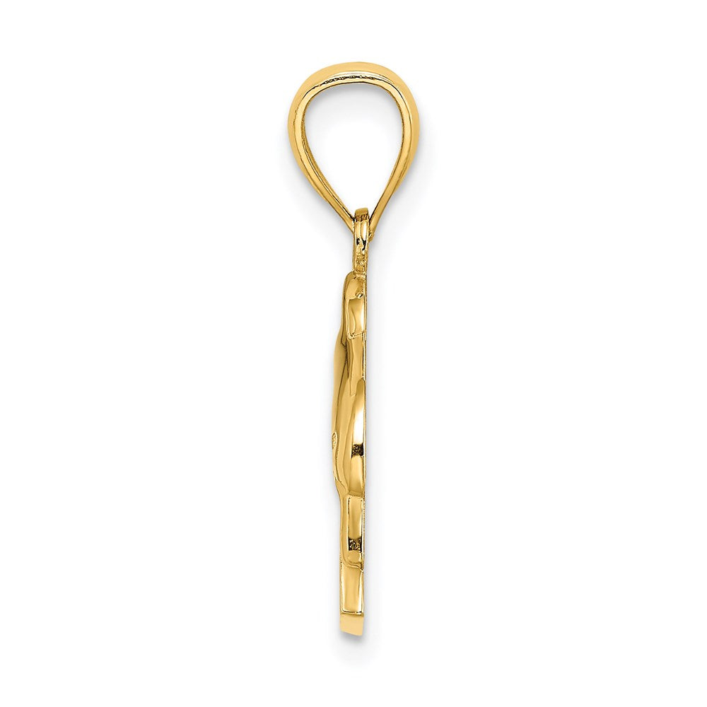 14K KEY WEST Dolphin Charm 2