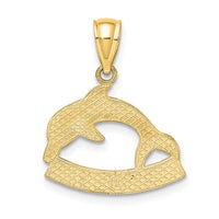 14K KEY WEST Dolphin Charm 3