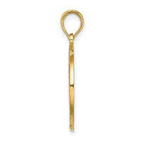 14K OCEAN CITY w/ Crab Charm