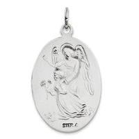 Sterling Silver Reversible St. Michael Medal