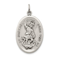 Sterling Silver Reversible St. Michael Medal