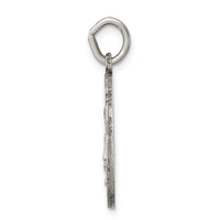 Sterling Silver Antiqued Saint Elizabeth Seton Medal
