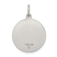 Sterling Silver Antiqued Saint Elizabeth Seton Medal