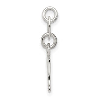Sterling Silver Letter R Initial Charm